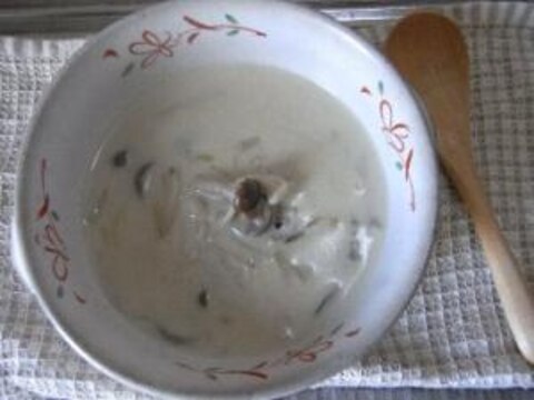 我が家の定番!きのこの“サラサラ”クリームスープ